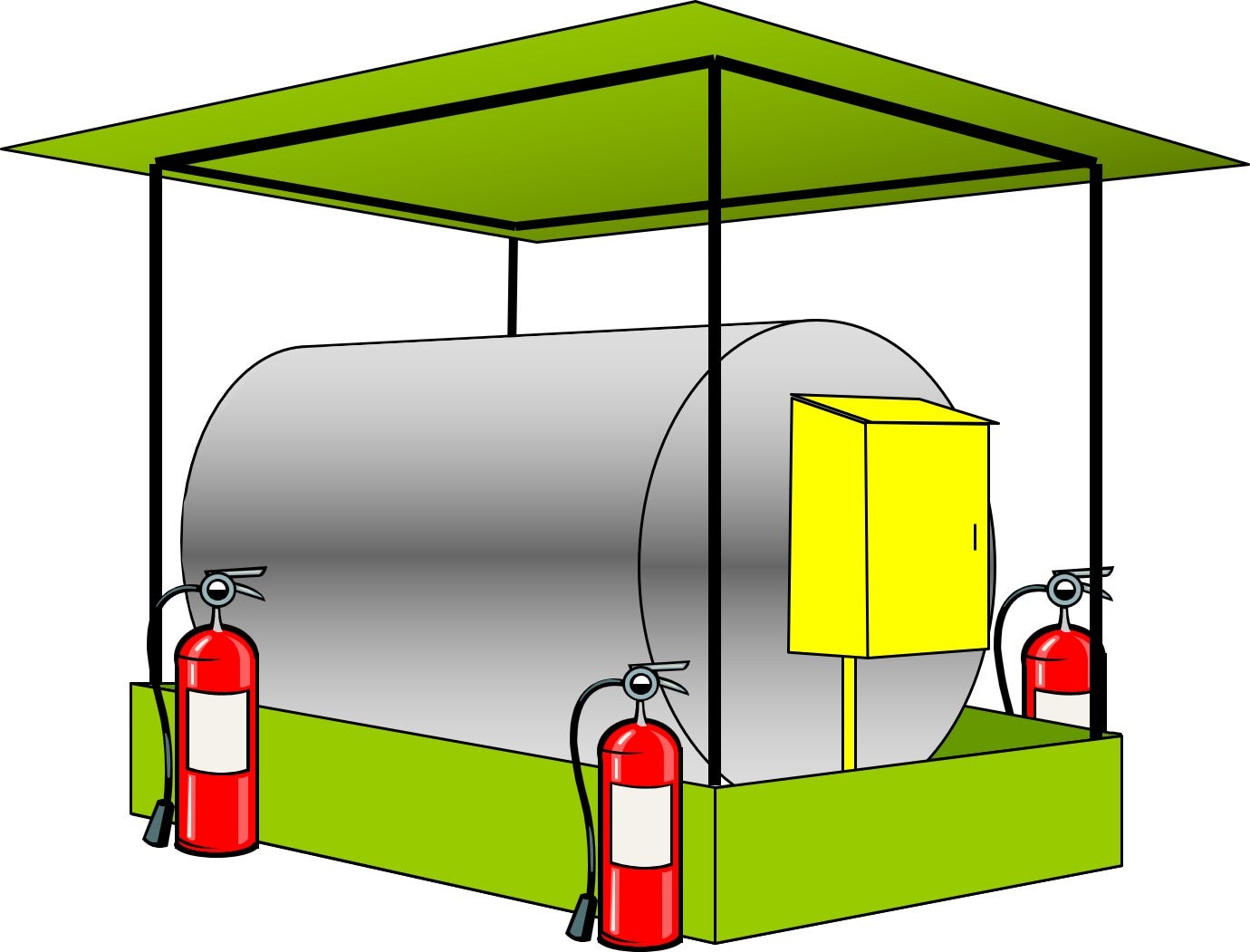 Mobile Tankstelle (Quelle: Landesagentur für Umwelt und Klimaschutz)