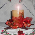 Weihnachtskerze