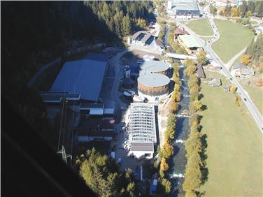 Die Kläranlage Pontives (Foto: Landesagentur für Umwelt)