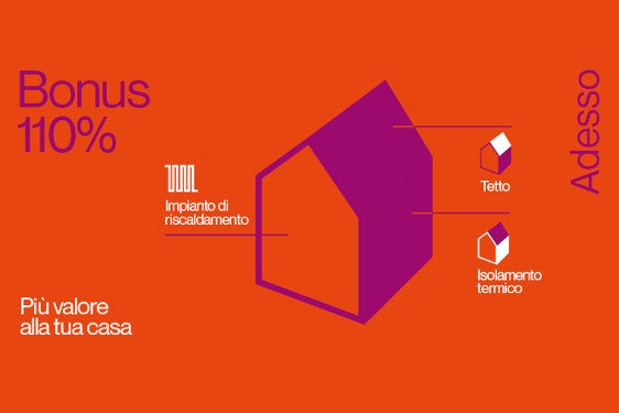 Superbonus 110% - Più valore alla tua casa (Grafica: Agenzia di stampa e comunicazione)