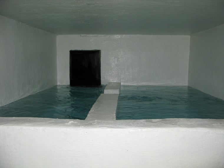 Sand in Taufers, Planggerquelle, Sedimentationsbecken (Foto: Landesagentur für Umwelt und Klimaschutz)