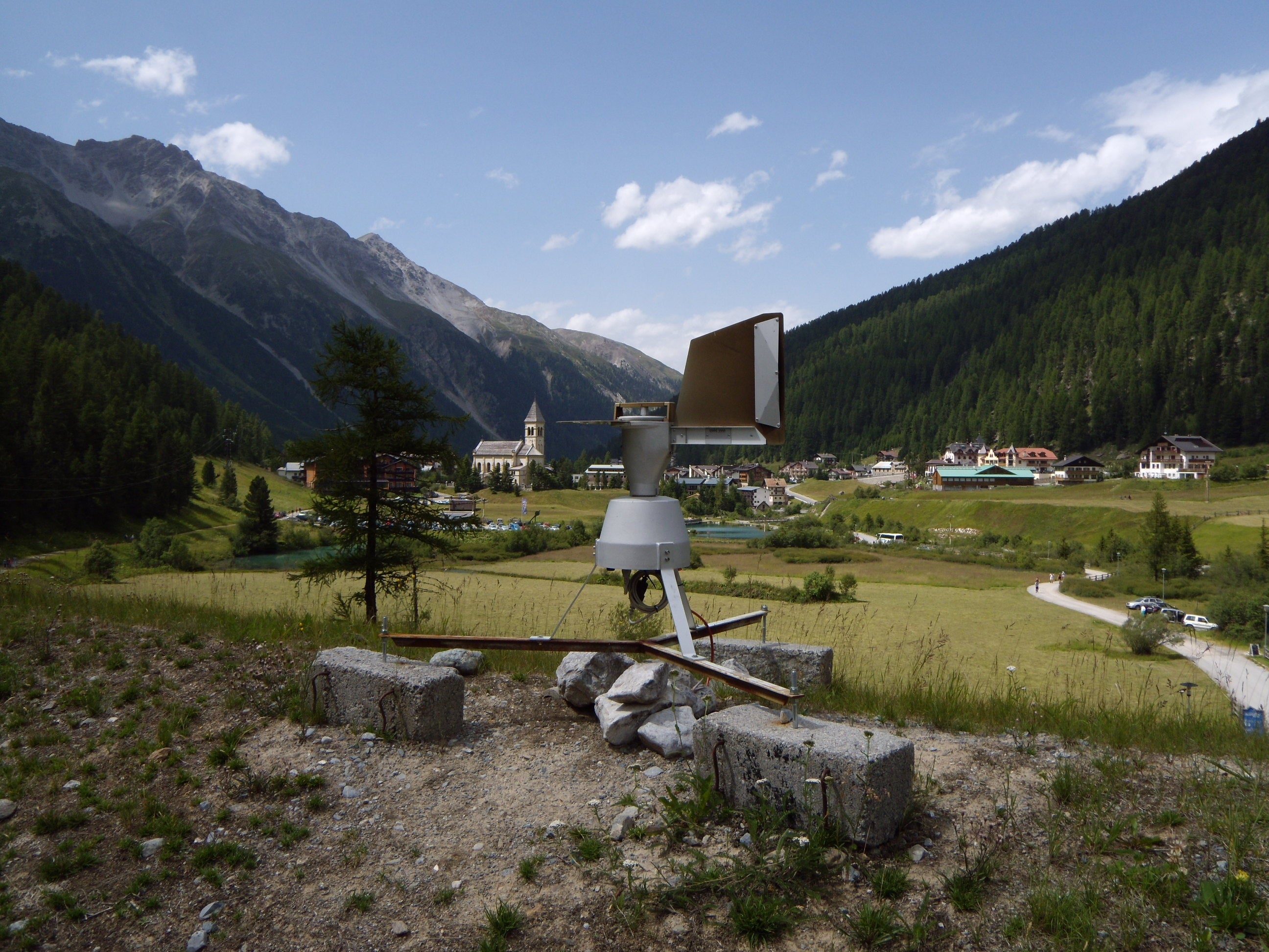 Pollenfalle Sulden (Foto: Landesagentur für Umwelt und Klimaschutz, Bucher)