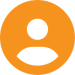 An orange person icon