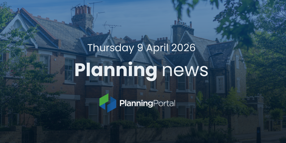 Thursday 9 April Planning Portal Newsletter Header Image