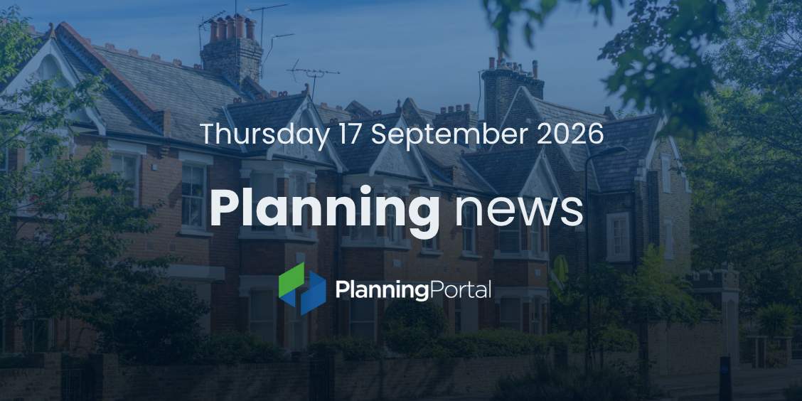 Planning Portal weekly news header 