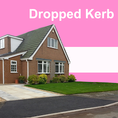 Dropped kerb icon