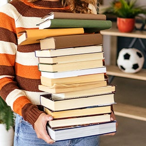 Stack of books