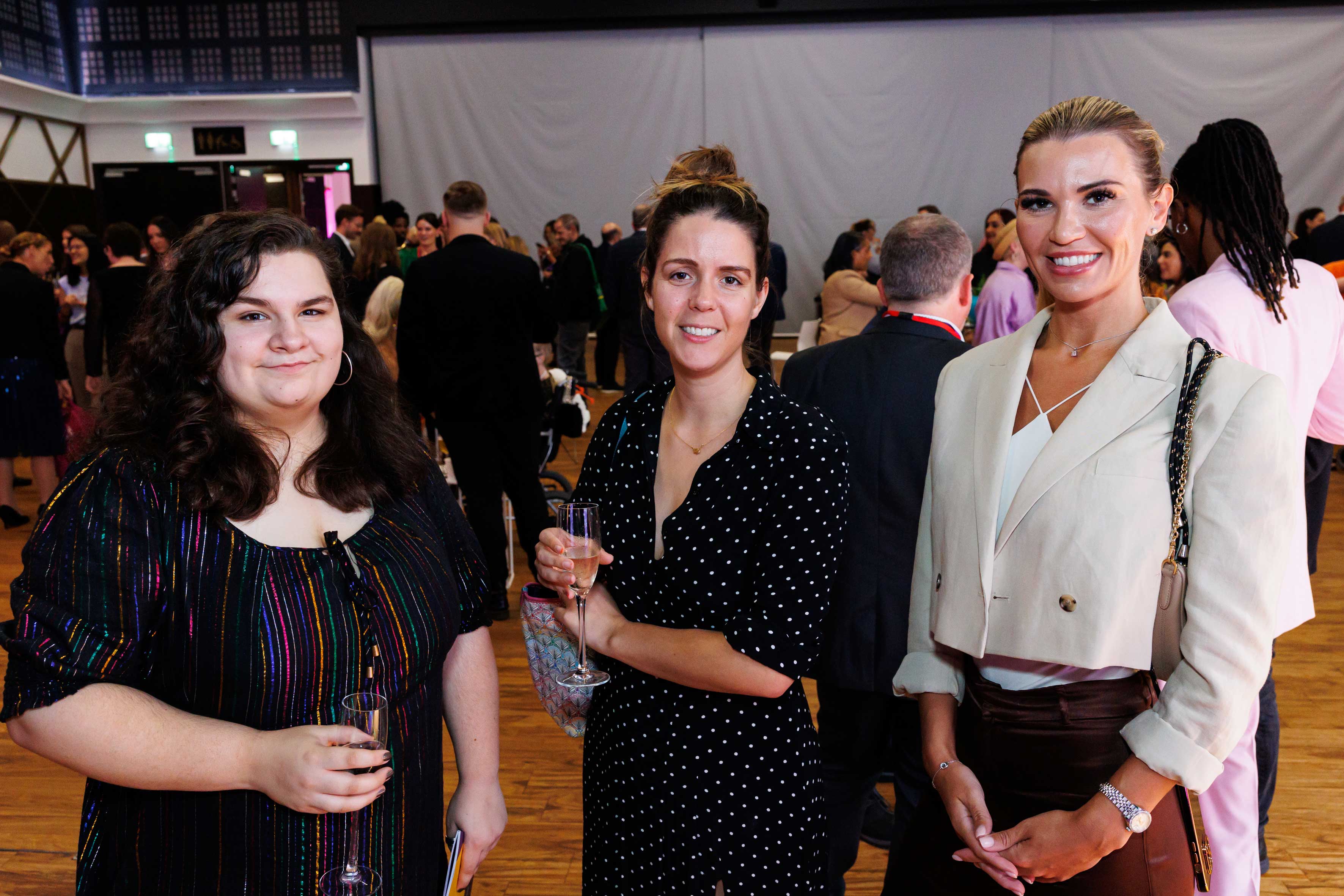A group of women standing together