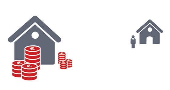 Auszahlung der genehmigten Förderung und Anmerkung der Sozialbindung
