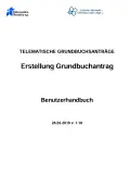 c) Telematische Grundbuchsanträge - Erstellung Grundbuchsantrag - Benutzerhandbuch