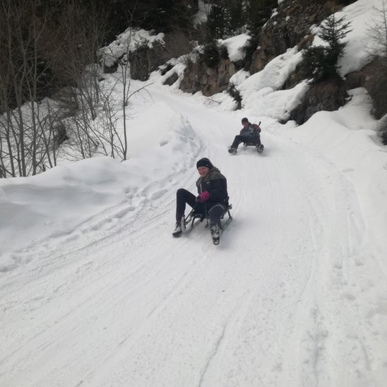 Rodelausflug an der FS Salern