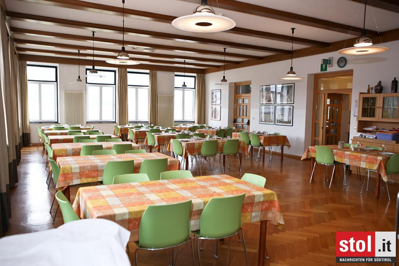 Der Speisesaal an der FS Salern