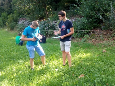 Wiesenbeurteilung an der FS Salern