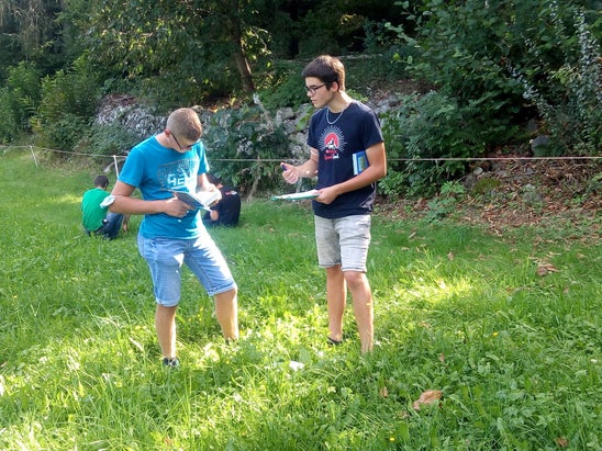 Wiesenbeurteilung an der FS Salern