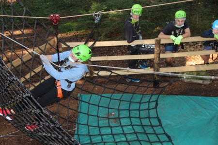 Outdoortag mit den 1. Klassen an der FS Salern