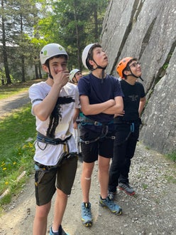 Klettern statt Schule! 