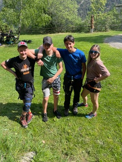 Klettern statt Schule! 