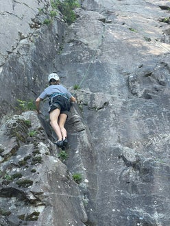 Klettern statt Schule! 