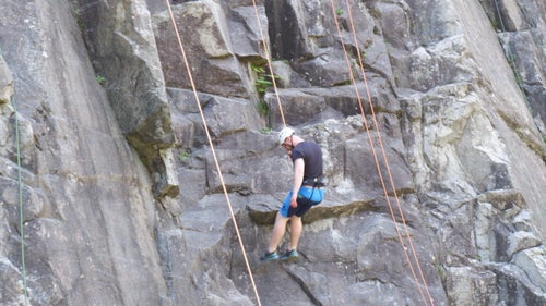 Klettern statt Schule! 