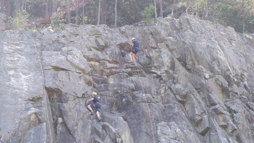 Klettern statt Schule! 