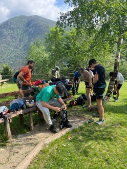 Klettern statt Schule! 