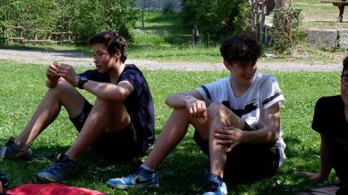 Klettern statt Schule! 