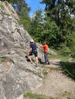 Klettern statt Schule! 