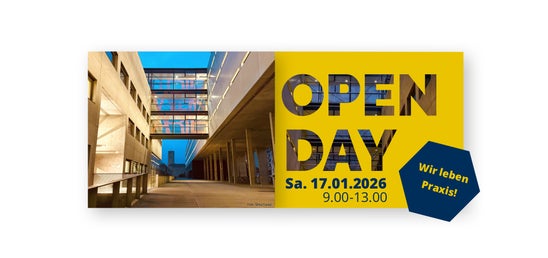 Open Day - Samstag, den 17.01.2026 von 9 - 13:00