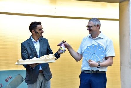 Rudi Gruber und Peter Prieth