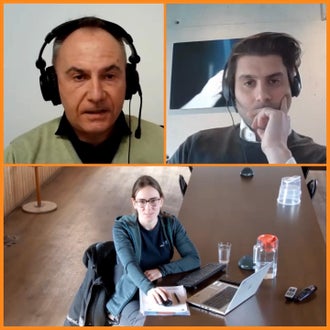  Videokonferenz Begegnung Schule - Unternehmen 