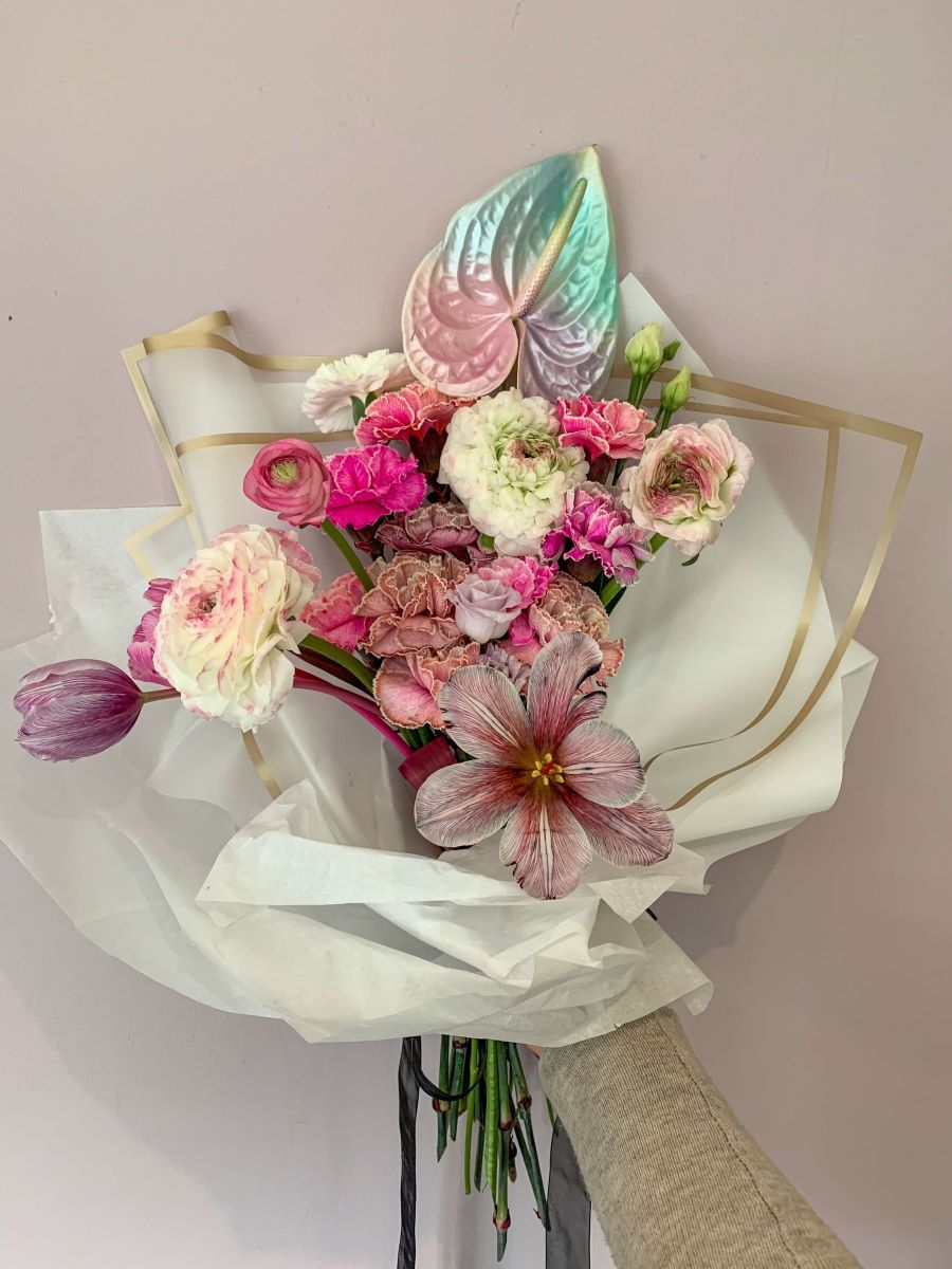 An example of Anita's bouquet work.