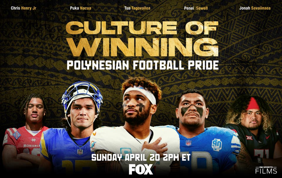 FOX Sports Films announces CULTURE OF WINNING: POLYNESIAN FOOTBALL PRIDE premiering on FOX