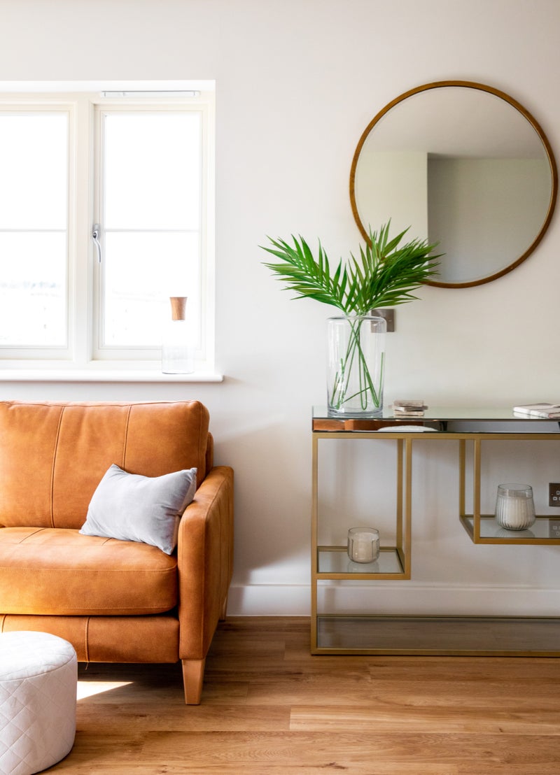 Furnishing in a new home