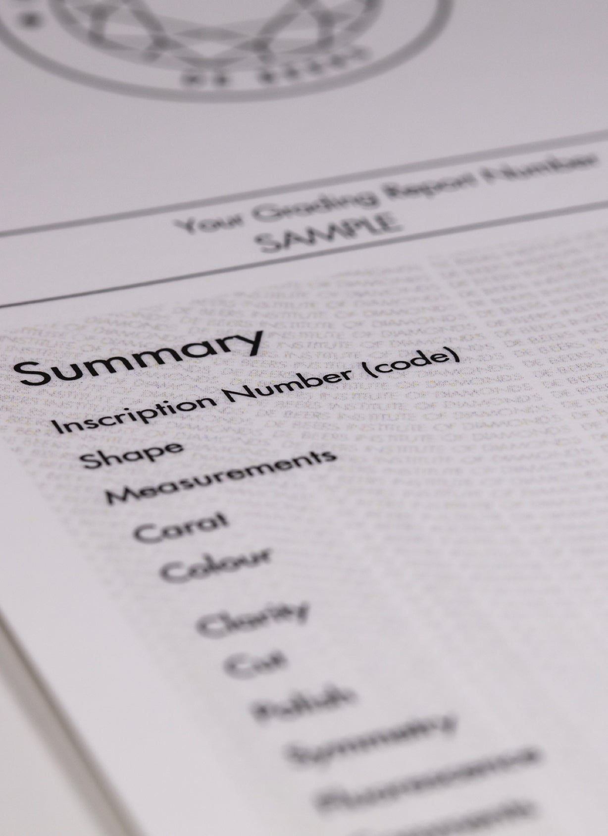 De Beers diamond report