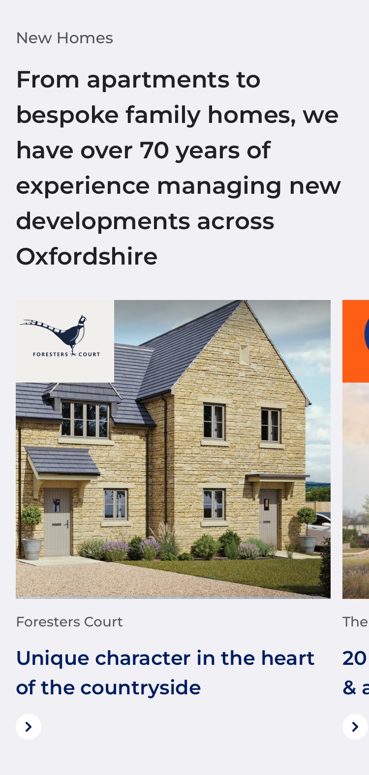 Breckon & Breckon new home slider component