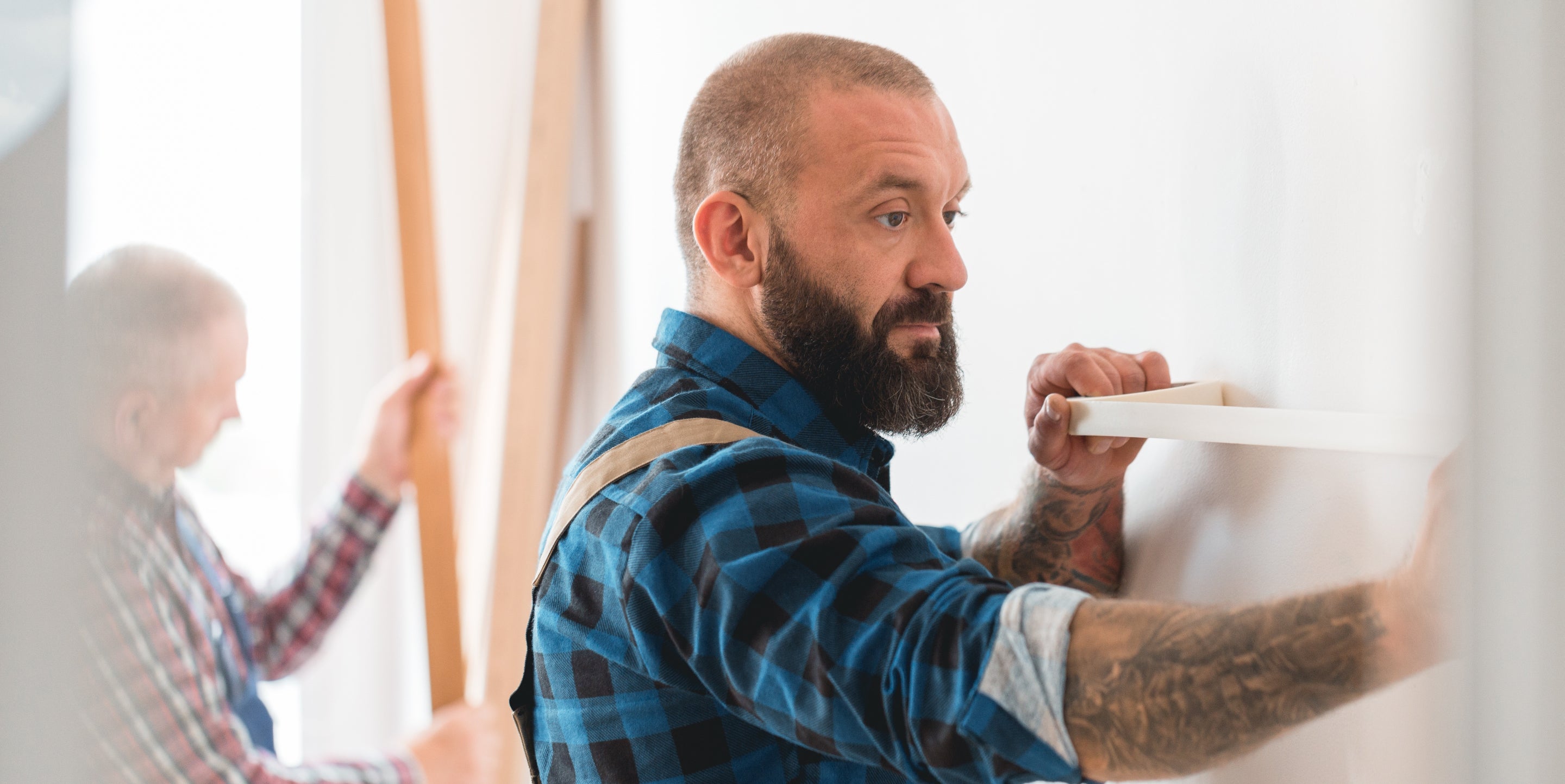 Sterlingbuild window fitter at work