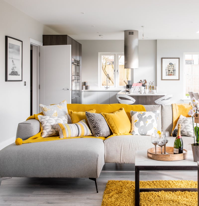 Open plan living room