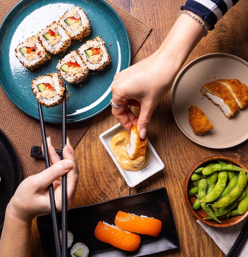 Taiko Food Desktop Website View Cluster