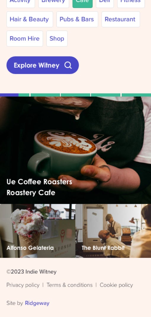 Indie Witney Mobile Coffee Shop