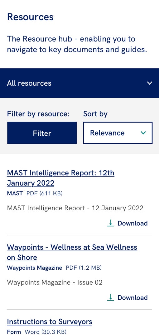 West of England resources page design