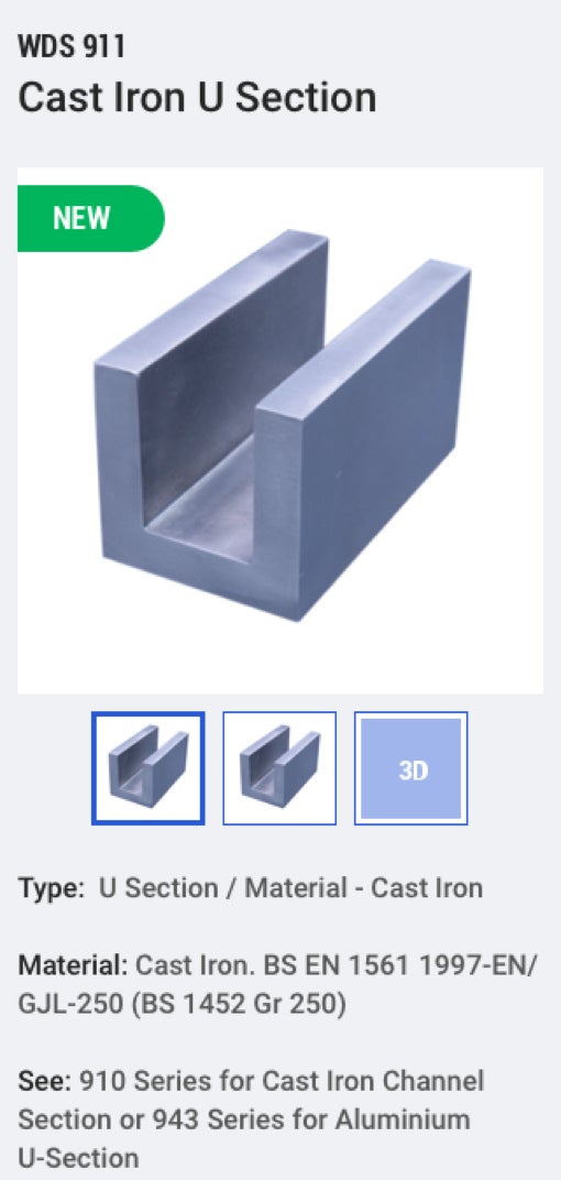 WDS product image carousel design