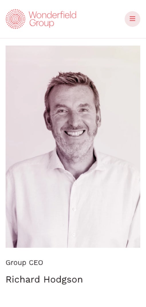 Mobile Image Wonderfield Group Richard