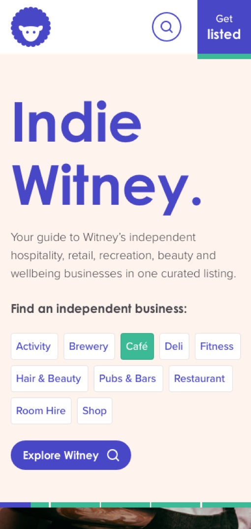 Mobile Indie Witney Filters