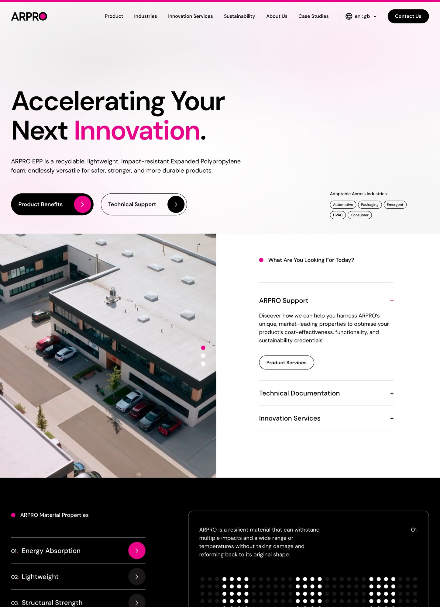 ARPRO Image Cluster Homepage