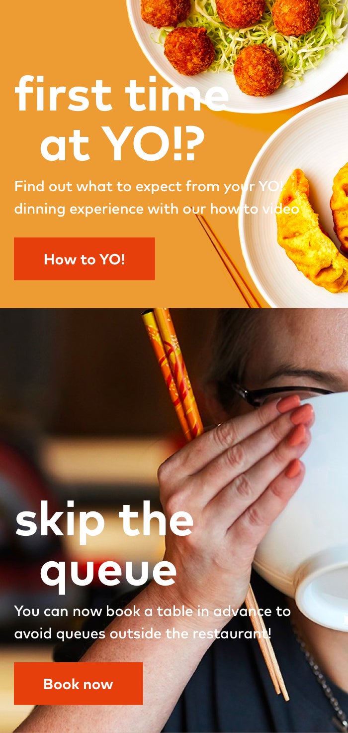 First time at YO!? design