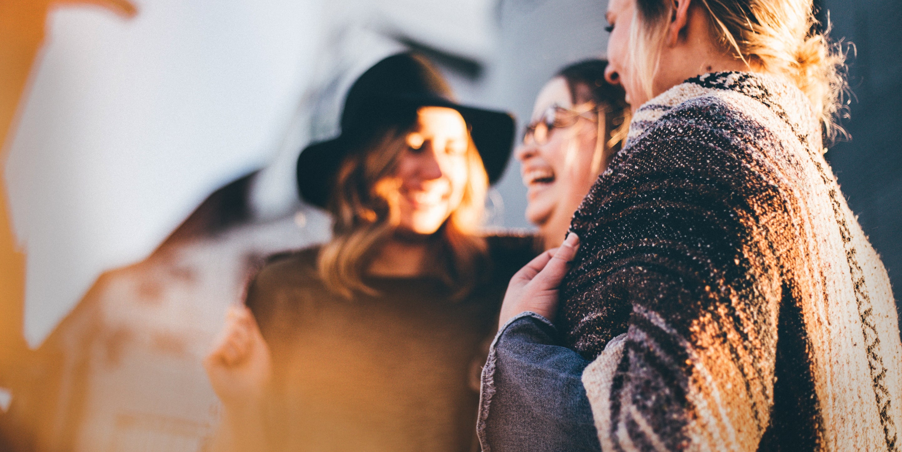Students laughing at Brookes University