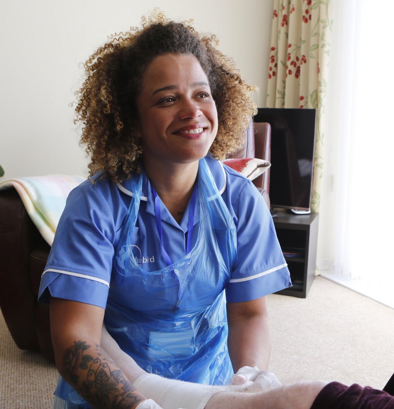 Bluebird Care_Smiling_Nurse