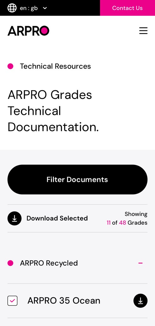 ARPRO Image Mobile Technical