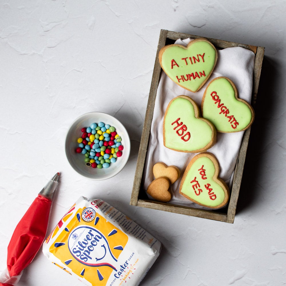 Love Heart Biscuits