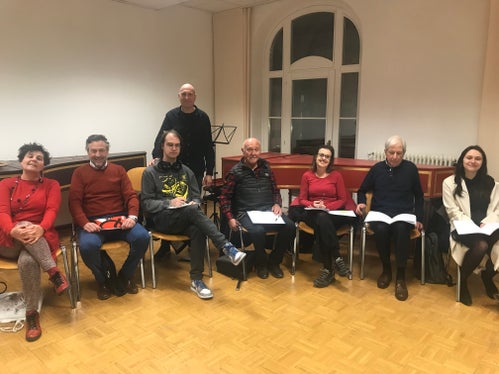 Gruppo di allievi (foto: Vivaldi)